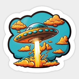 UFO Sticker